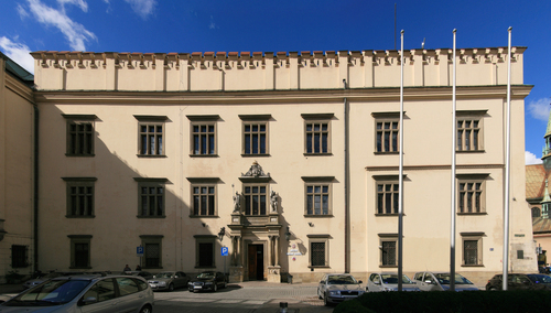 Magistrat krakowski, który zastąpił ratusz krakowski (obecna siedziba UMK)