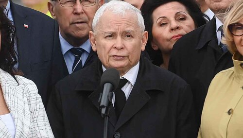 Jarosław Kaczyński zabrał głos ws. Grzegorza Brauna