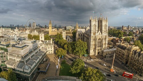 Londyn z widokiem na Opactwo Westminsterskie