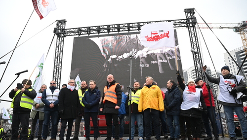 Protest przeciwko Zielonemu Ładowi, Gdańsk, 7 lutego 2025