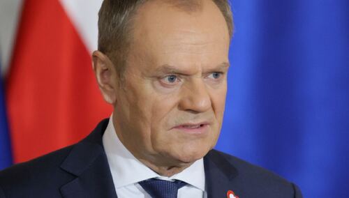Warszawa, 03.01.2024. Premier Donald Tusk podczas konferencji prasowej po posiedzeniu rządu