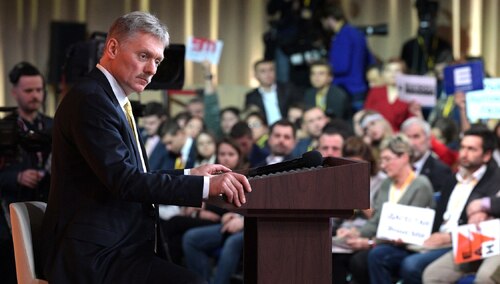 Rzecznik Kremla Dmitrij Pieskow