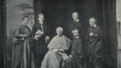 John Henry Newman w otoczeniu współpracowników