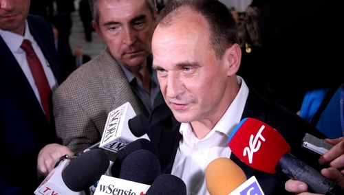 Lider Kukiz'15 Paweł Kukiz w Sejmie