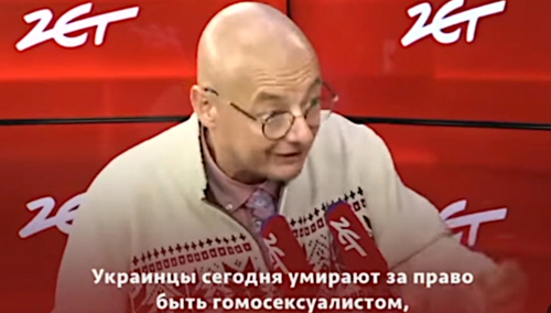 Michał Kamiński na rosyjskim Telegramie