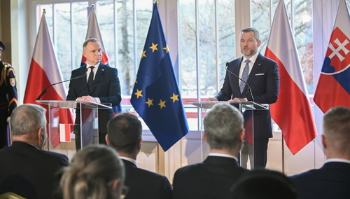 Andrzej Duda, Peter Pellegrini