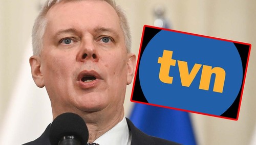 Tomasz Siemoniak / Logo TVN