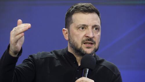 Prezydent Ukrainy Wołodymyr Zełenski