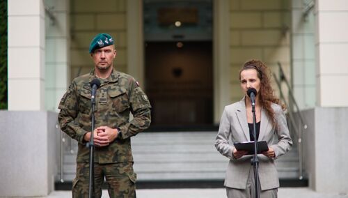  ppłk Jacek Goryszewski, Karolina Gałecka