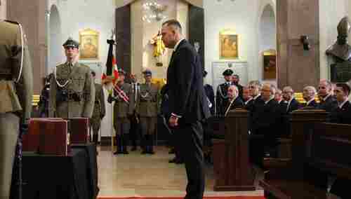 Prezydent Karol Nawrocki w Katedrze Polowej Wojska Polskiego w Warszawie