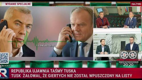 Ujawnienie taśm Donalda Tuska i Romana Giertycha