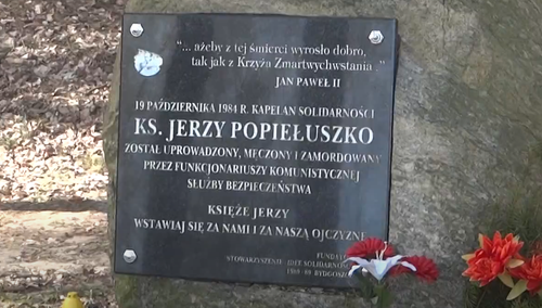 Miejsce upamiętnienia bł. Jerzego Popiełuszki w Górsku