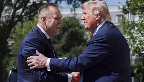 Spotkanie Karola Nawrockiego z Donaldem Trumpem w Waszyngtonie