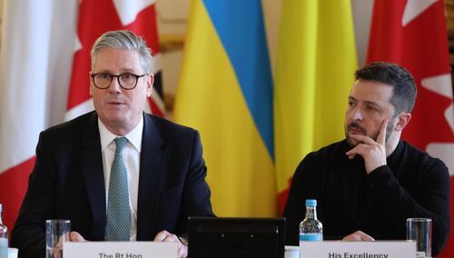 Keir Starmer, Wołodymyr Zełenski