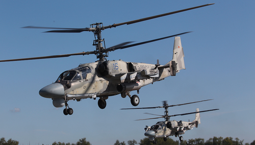 „Ukraińskie siły zestrzeliły co najmniej cztery śmigłowce w ciągu 18 minut”