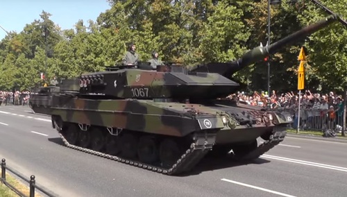Czołg Leopard 2A5 w barwach polskiej armii
