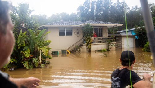 Wielka powódź w stanie Nowa Południowa Walia w Australii