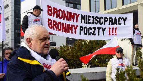 Protest "S" w lutym 2025 roku