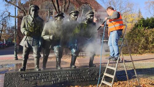 Pomnik Legionistów i Marszałka Piłsudskiego w Krakowie