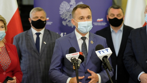 Minister – członek Rady Ministrów Michał Cieślak.