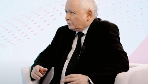 Prezes PiS Jarosław Kaczyński