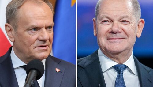 Donald Tusk, Olaf Scholz