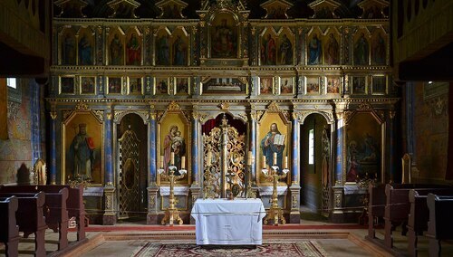 Greckokatolicki kościół w Ropkach