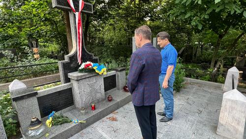 Piotr Duda na Ukrainie. Historię naszych Narodów piszemy na nowo. W braterstwie, ale i w prawdzie