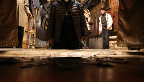 Pielgrzymi w Betlejem