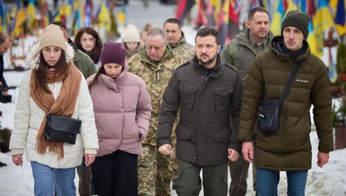 Prezydent Volodymyr Zelenskyy