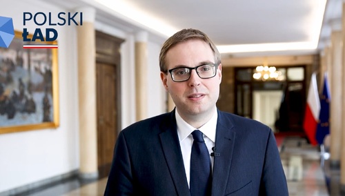 Wiceminister finansów Jan Sarnowski