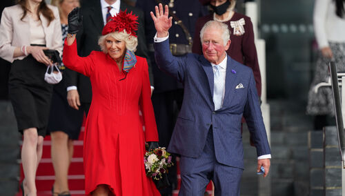 Król Karol III z Królową Kamilą