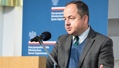 Minister Konrad Szymański