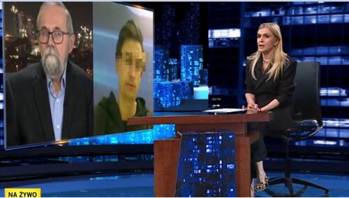 "Zniknął pan profesor..." Wpadka u Olejnik