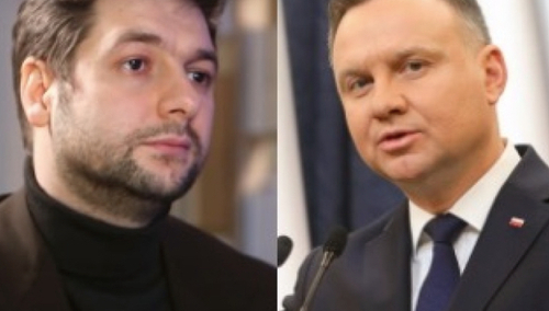 Patryk Jaki oraz Andrzej Duda