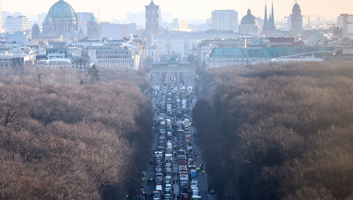 Protesty rolników w Niemczech