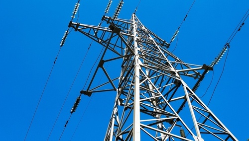 Słup wysokiego napięcia, zdjęcie poglądowe 