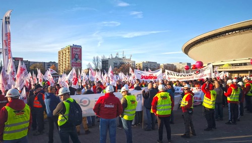 Marsz gwiaździsty w Katowicach