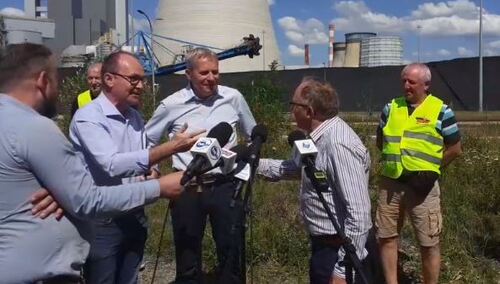 [wideo] Awantura w Jaworznie. Związkowcy do posłów PO: „Broń nas Boże od tego, co byście wyprawiali”