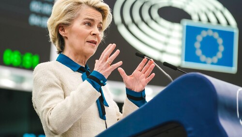 Przewodnicząca Komisji Europejskiej Ursula von der Leyen