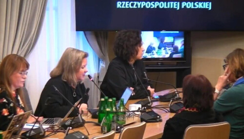 Posiedzenie Parlamentarnego Zespołu Praw Kobiet