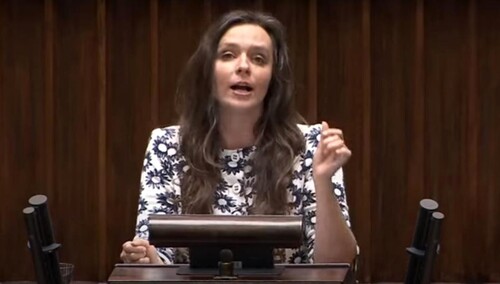 Klaudia Jachira w Sejmie