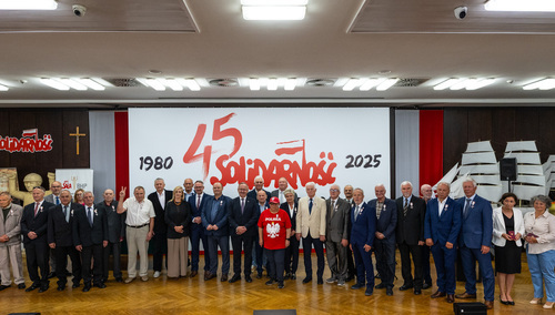 Uroczystość wręczenia Krzyży Wolności i Solidarności