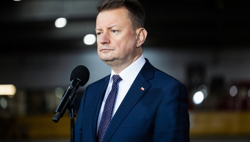 Minister Obrony Narodowej Mariusz Błaszczak