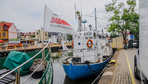 Uziemione kutry w Łebie