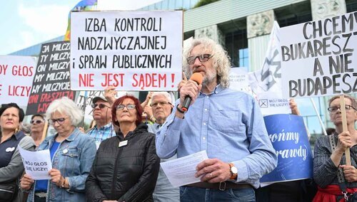 Pikieta pod Sądem Najwyższym