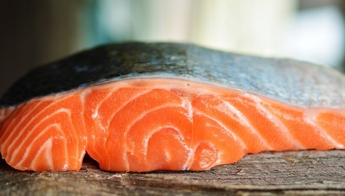 Wędzony łosoś, zdjęcie poglądowe