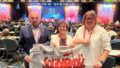 Solidarność na VI Światowym Kongresie Uni Global UNION i w Departamencie Stanu USA