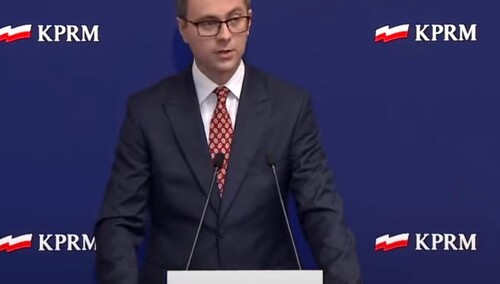 Rzecznik rządu Piotr Müller