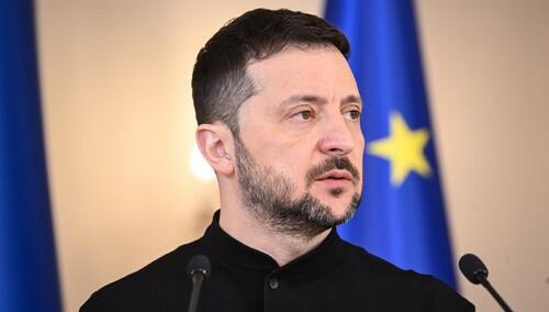 Prezydent Ukrainy Wołodymyr Zełenski